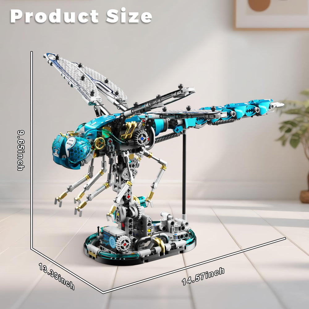 Loyratche Display stand keeps the dragonfly secure as a centerpiece.