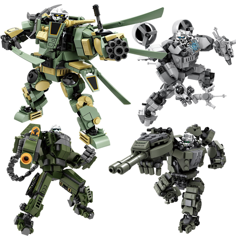 Loyratche transforming mech robot set assembly highlights versatile builds for creative play and display.