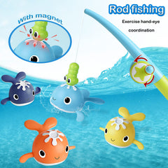 LOYUEGIYO safe ABS plastic construction — durable, kid-friendly bath toy.