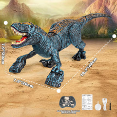Lozadia RC dino features soft-touch skin on head and neck.
