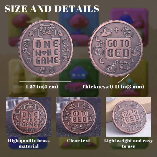 LParkin brass double-sided coin edges highlight grip-friendly, durable finish.