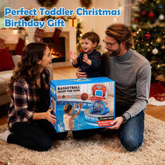 LPFG toddler basketball hoop gift-box packaging makes a ready-to-gift option