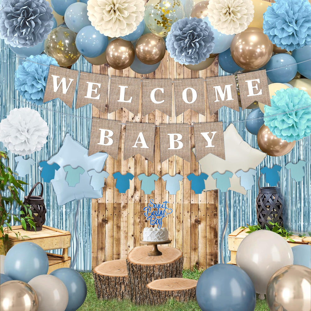 LQEIHR baby clothes banner provides playful charm and a focal wall point