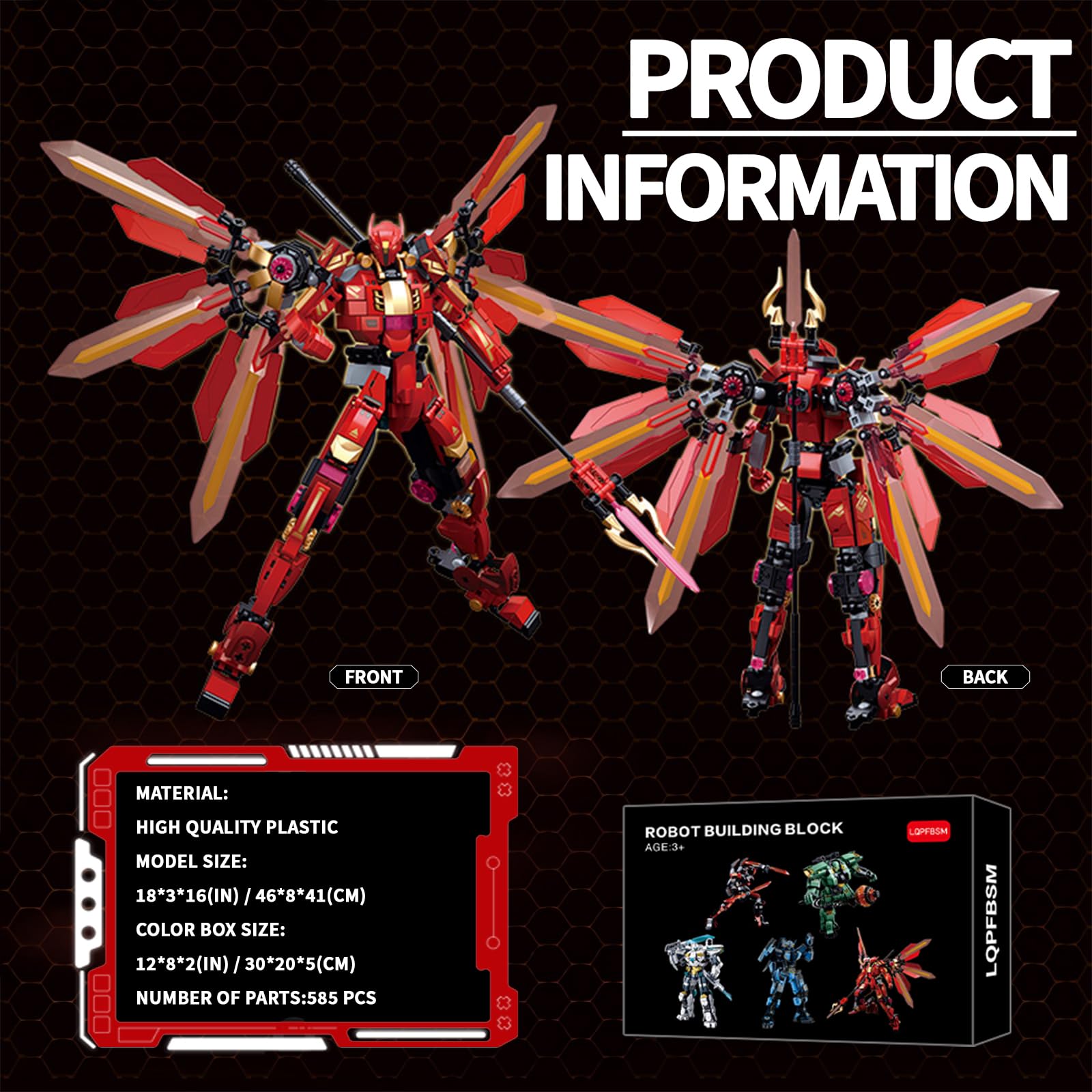 LQPFBSM dynamic poses showcase expressive display options