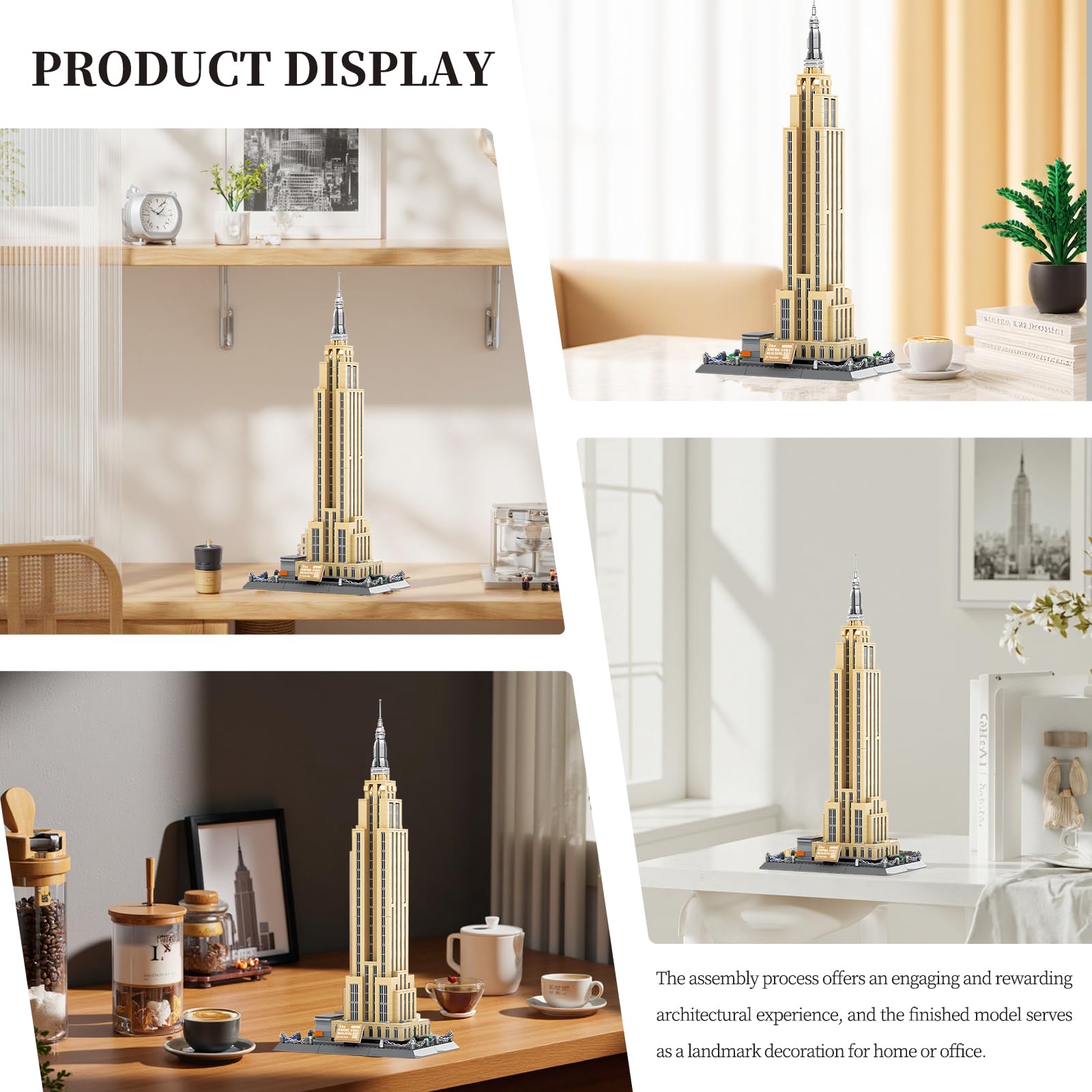 LQPFBSM Empire State model base detail for authentic realism