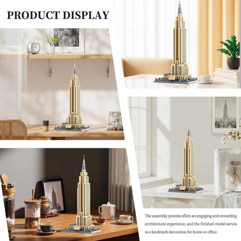 LQPFBSM Empire State model base detail for authentic realism