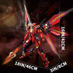 LQPFBSM gold-tipped halberd enhances epic battle-ready poses