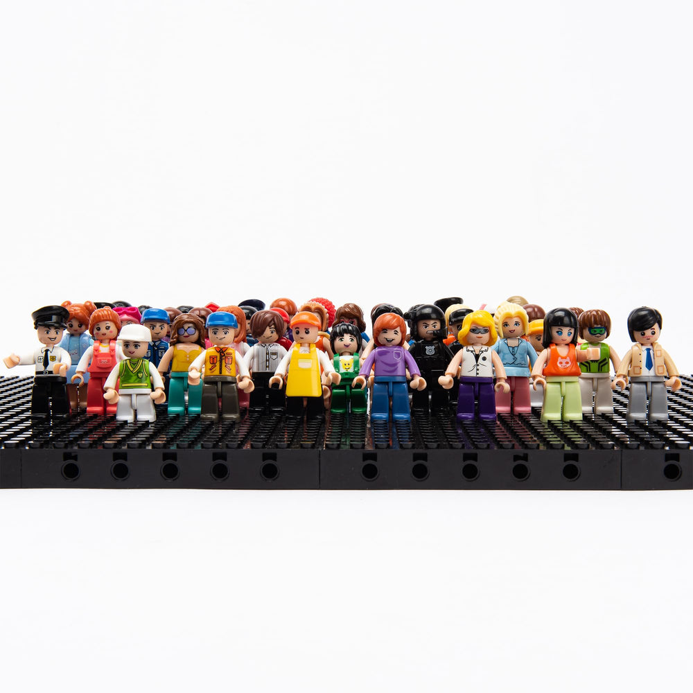 Lrdboeg 50 Pcs Minifigures party-favors add fun to gatherings.