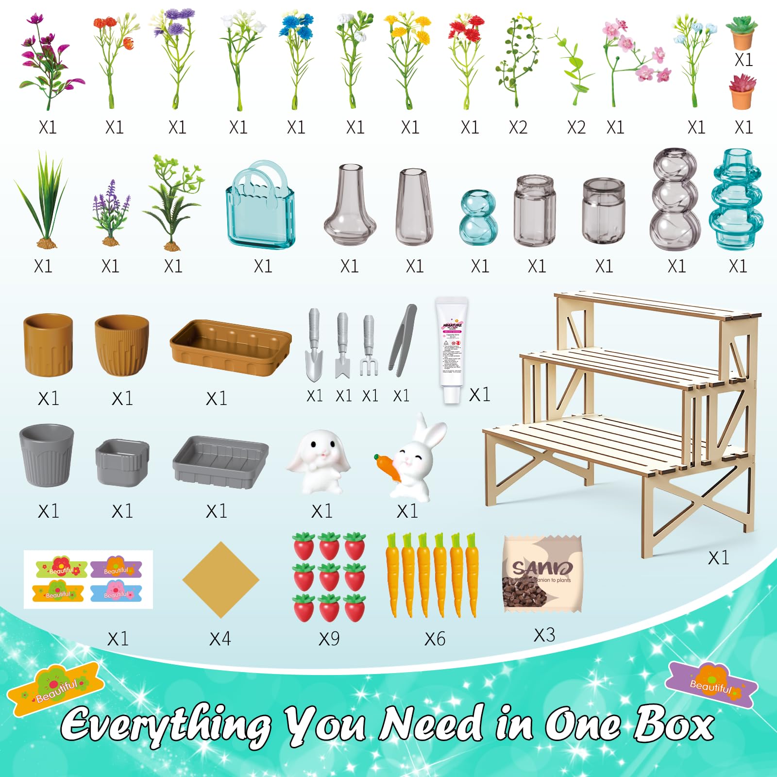 LSCLCIN gift-ready set for plant lovers and DIY enthusiasts.