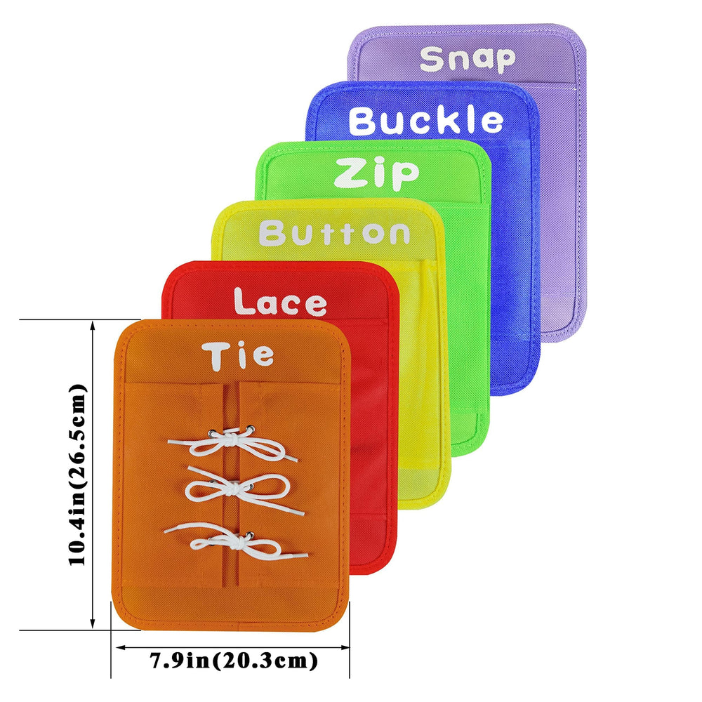 LST LISKTO dress learning board button practice builds finger coordination.