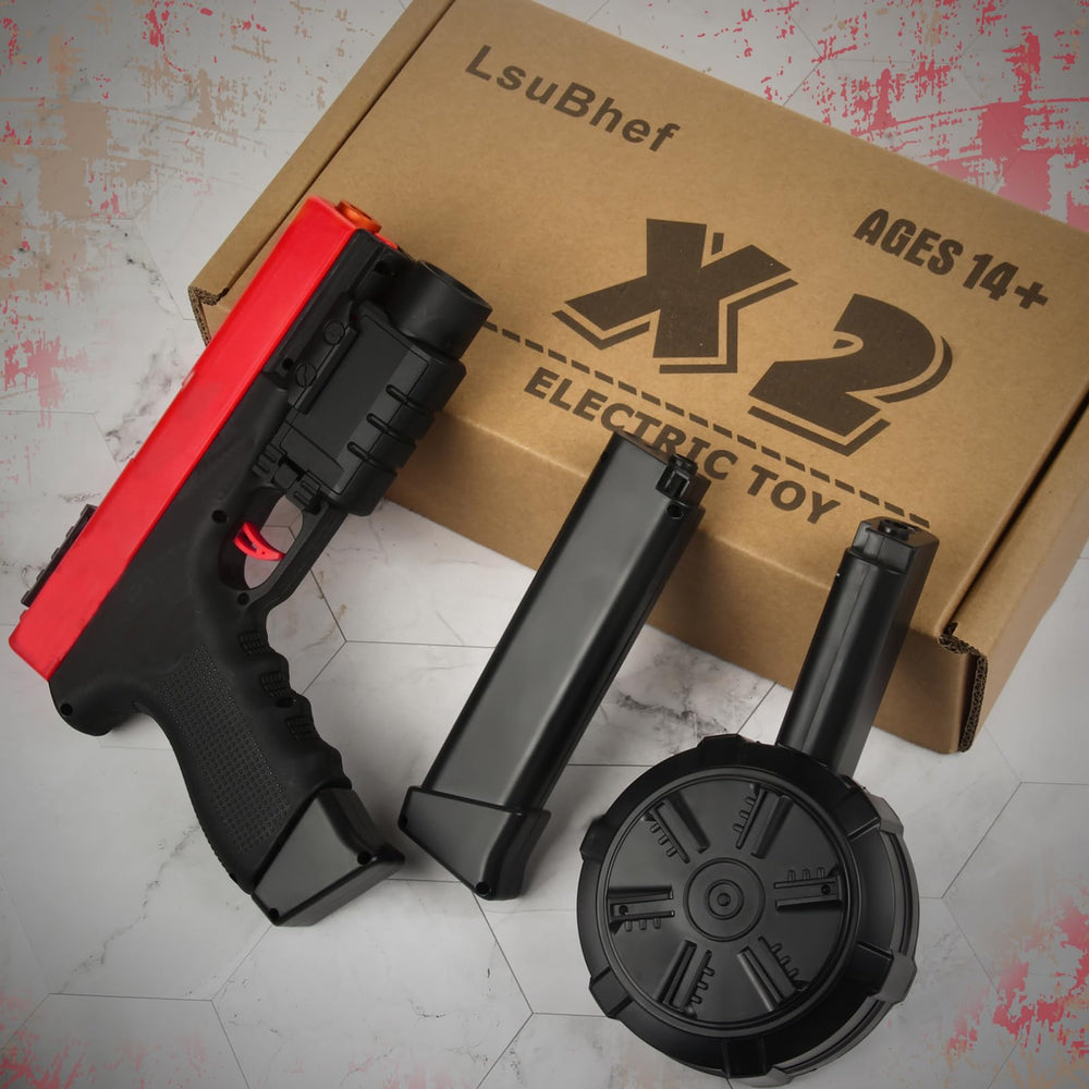 LsuBhef Gel Blaster X2 goggles protecting eyes during game