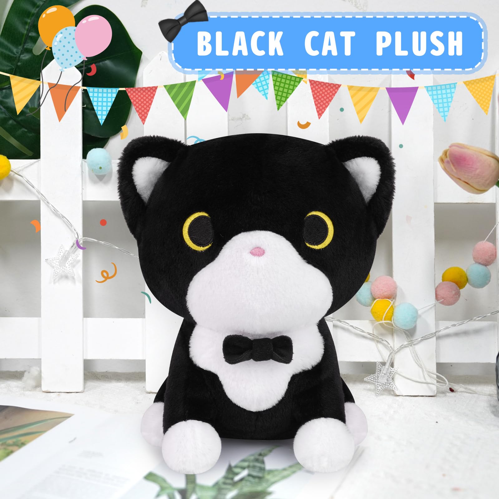 LSYDCARM vacuum-packed tuxedo cat; air to fluff for cloud-like softness
