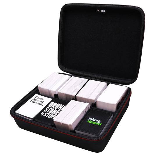 LTGEM card game case with perfect fit protects CAH and MTG decks on the go