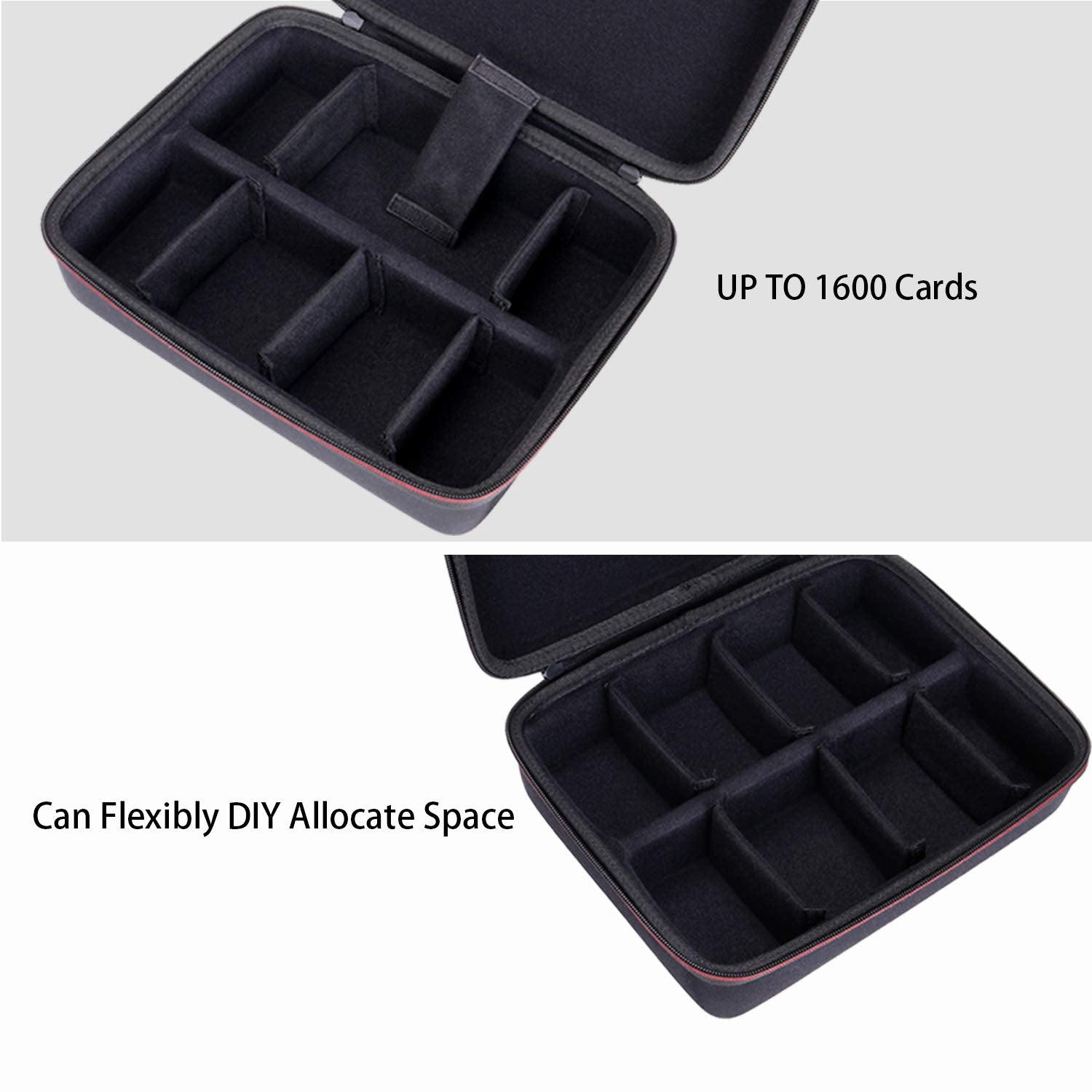 LTGEM's durable EVA shell keeps cards safe from bumps and scratches