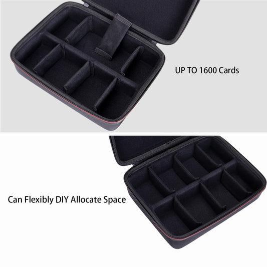 LTGEM's durable EVA shell keeps cards safe from bumps and scratches