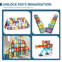 LTKFFFdp magnetic construction set encourages collaborative play and creativity.