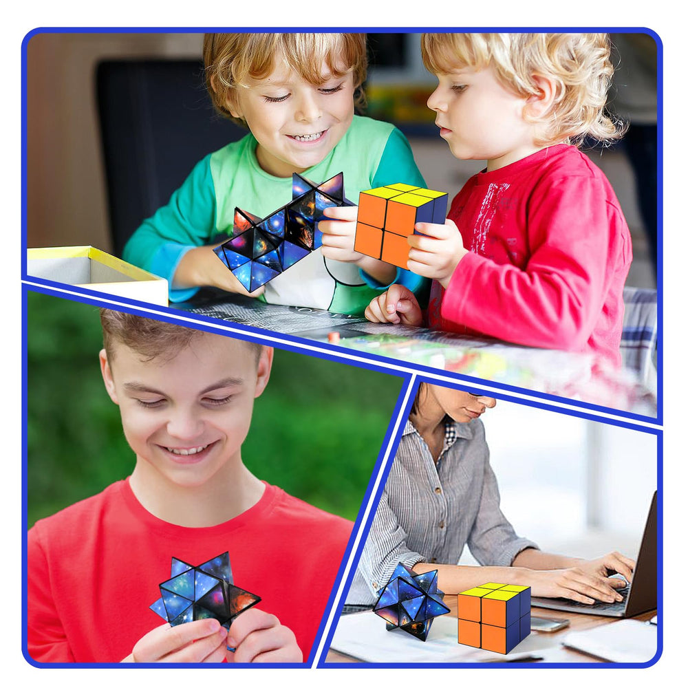 Luaxkpi ABS material cube, durable and safe for everyday fun.