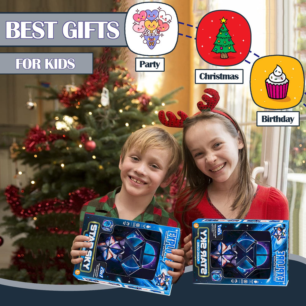 Luaxkpi Infinity Cube gift packaging highlights easy gift choice.