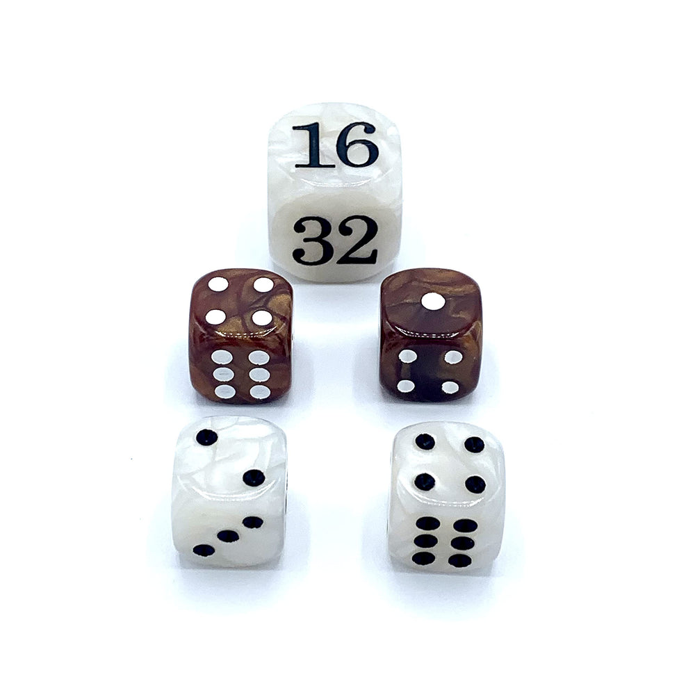 Luck Lab 16mm dice set delivers balanced rolls and quick gameplay.