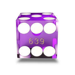 Luck Lab dice case with golden snaps adds premium detail