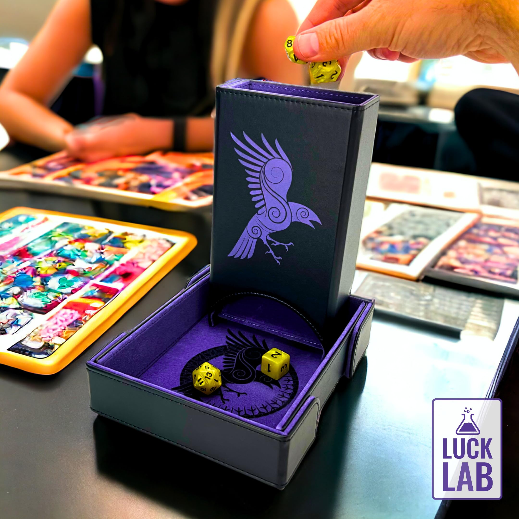 Luck Lab folding tower 2.0 with magnetic tray for smoother setup