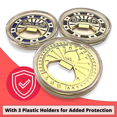 Luck Lab velvet bag provides protection for the button set