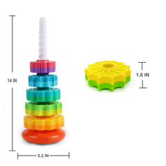 ABS BPA-free plastic ensures safe toddler play
