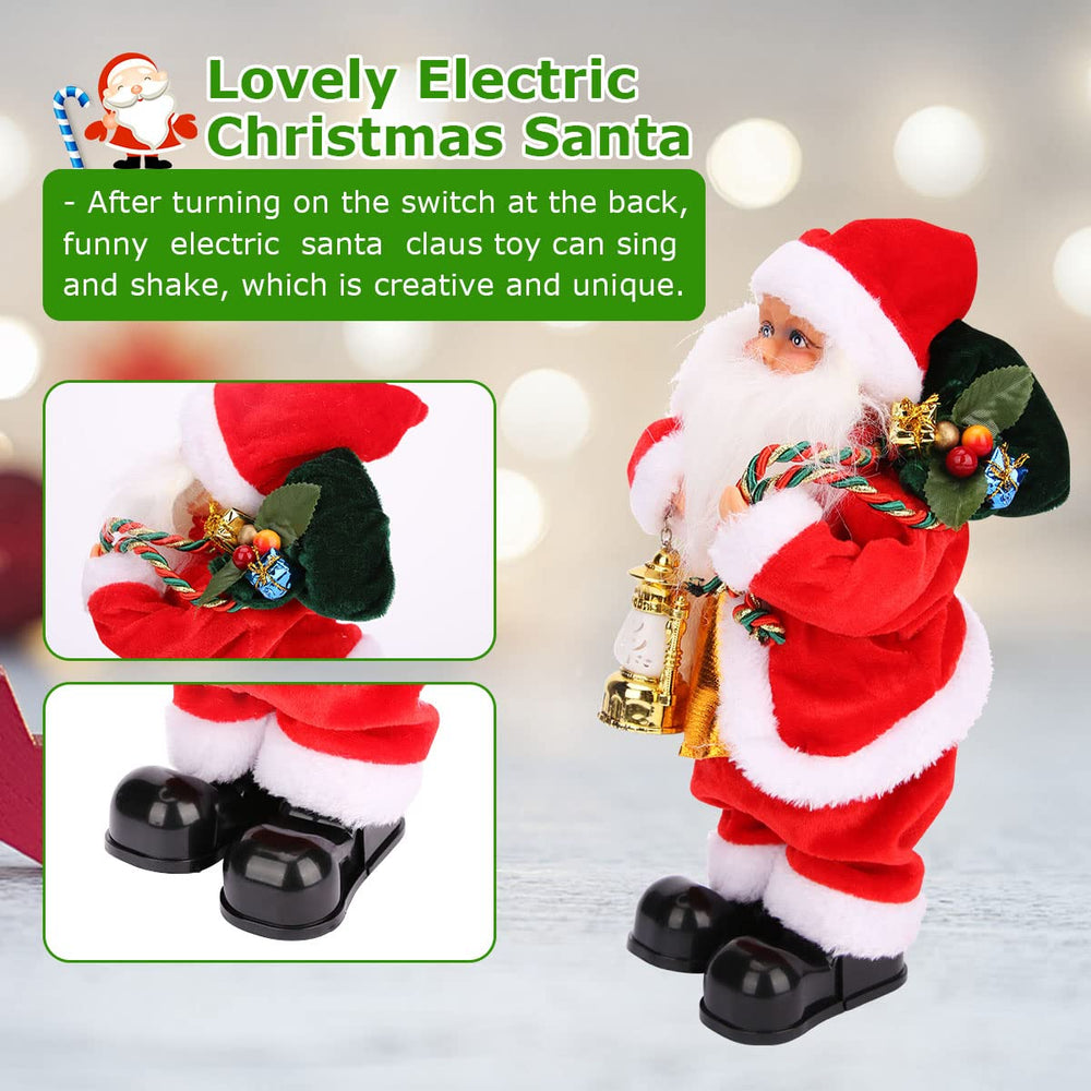 Luckit drumming Santa toy for kids and family gatherings.