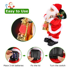 Luckit Santa with festive hat bells produces cheerful sounds.