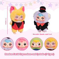 LuckJOY plush face detail showing unique expression for gifting