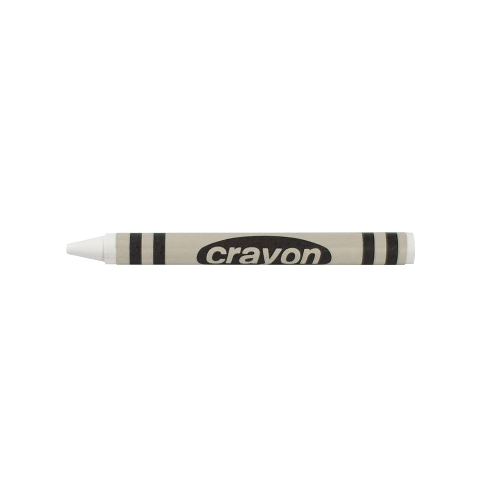 Lucky Art Crayonology white crayon refill wrap keeps colors intact and hands clean.