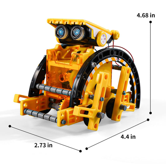 Lucky Doug 12-in-1 STEM components ready for hands-on solar assembly