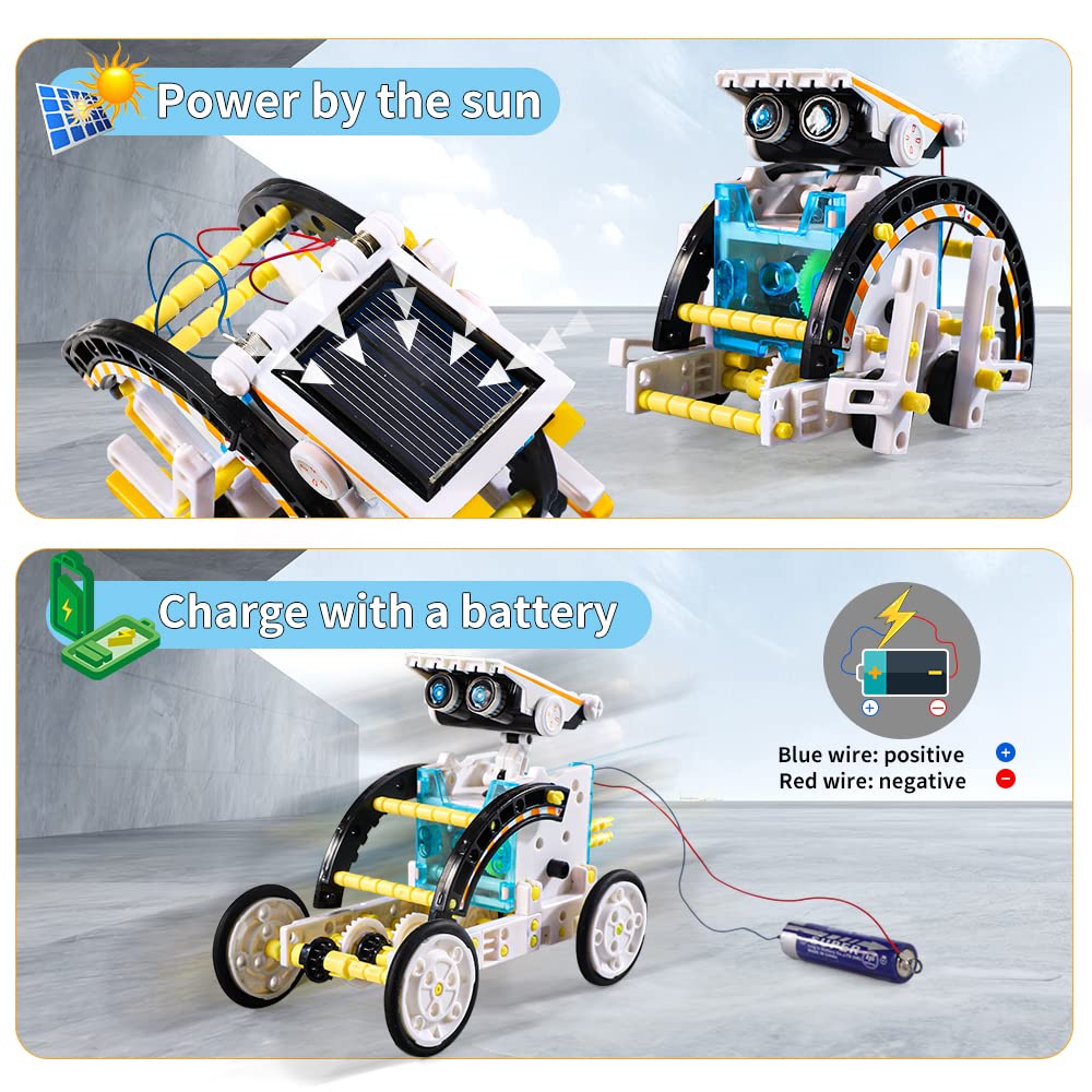 Lucky Doug 190-piece set enables endless robot designs