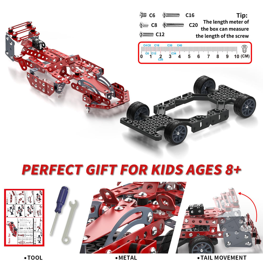 Lucky Doug kit includes 287 parts for rich hands-on building experiences.