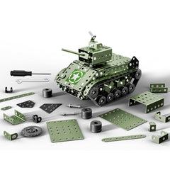 Lucky Doug Army Tank anti-rust metal parts ensure sturdy construction.