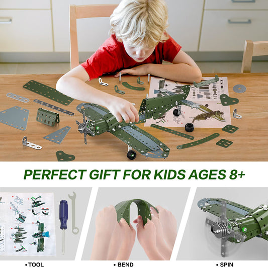 Lucky Doug constructed model airplane on display to inspire pride in a finished project.