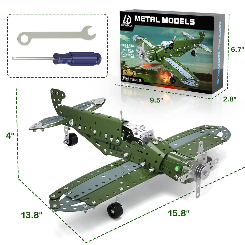 Lucky Doug detailed aircraft design offers an engaging collection for model enthusiasts.
