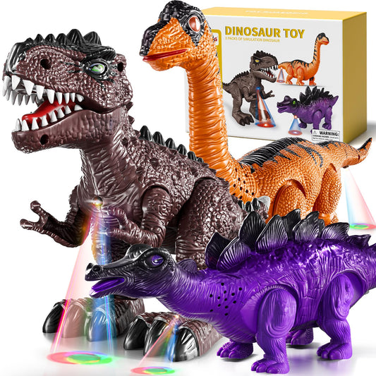 Lucky Doug tyrannosaurus walking toy with lifelike movement for stories