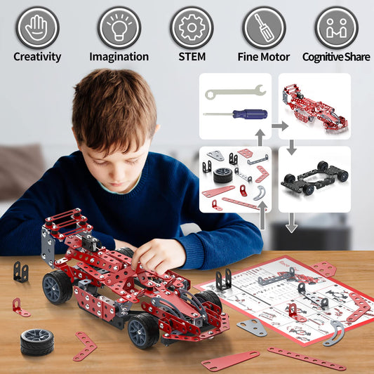 Lucky Doug model car kit instructions shown step by step for clear guidance.