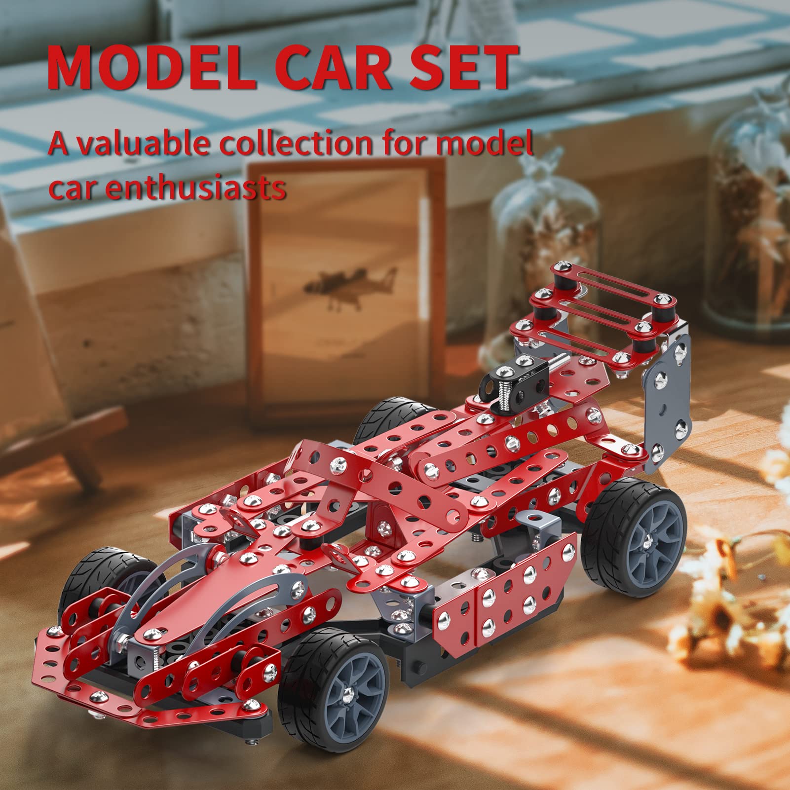 Lucky Doug car kit tools, including wrench and screwdriver, for easy assembly.