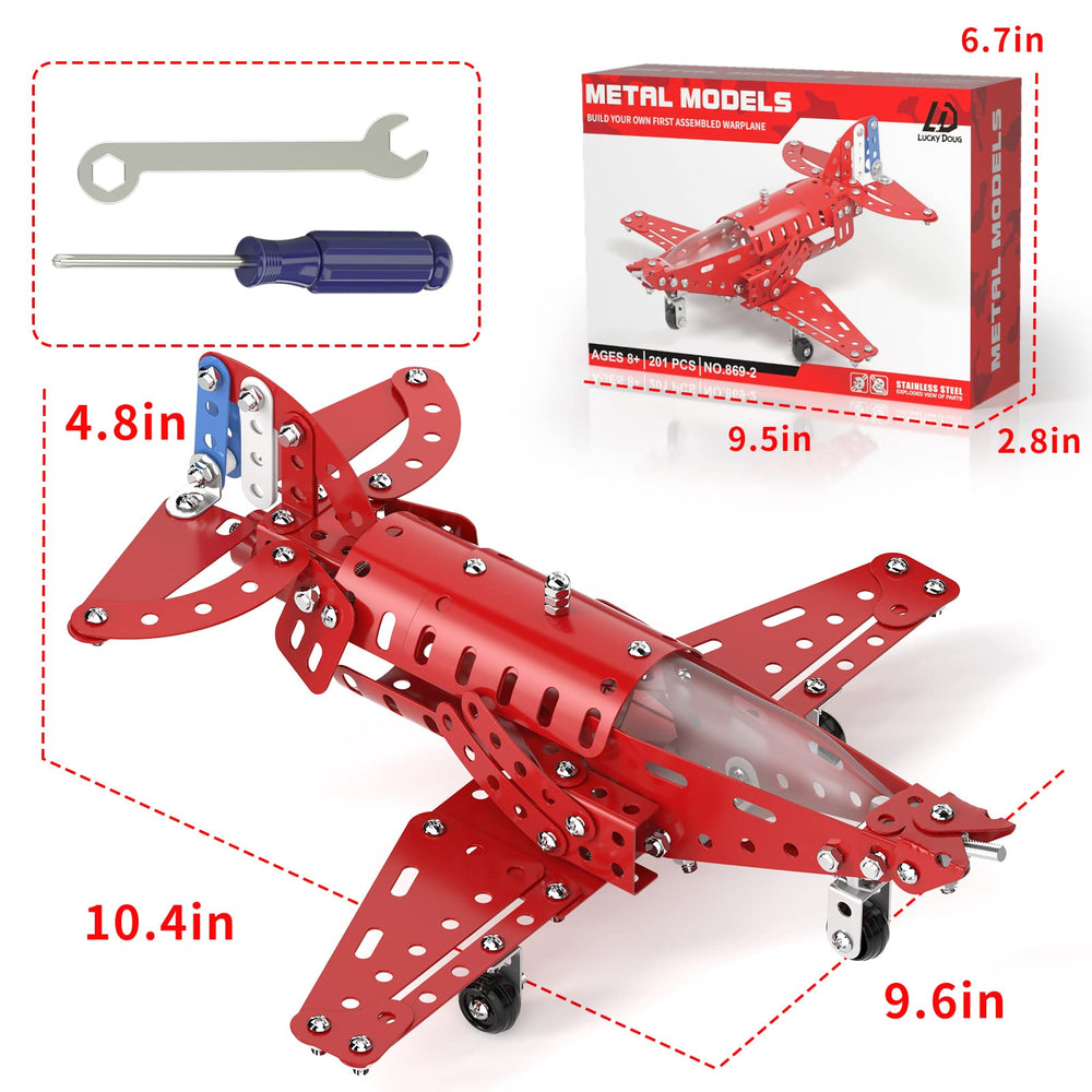 Lucky Doug tools included with wrench and screwdriver for easy assembly