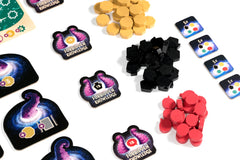 Lucky Duck Cosmoctopus board and pieces highlight tactile setup and organization.