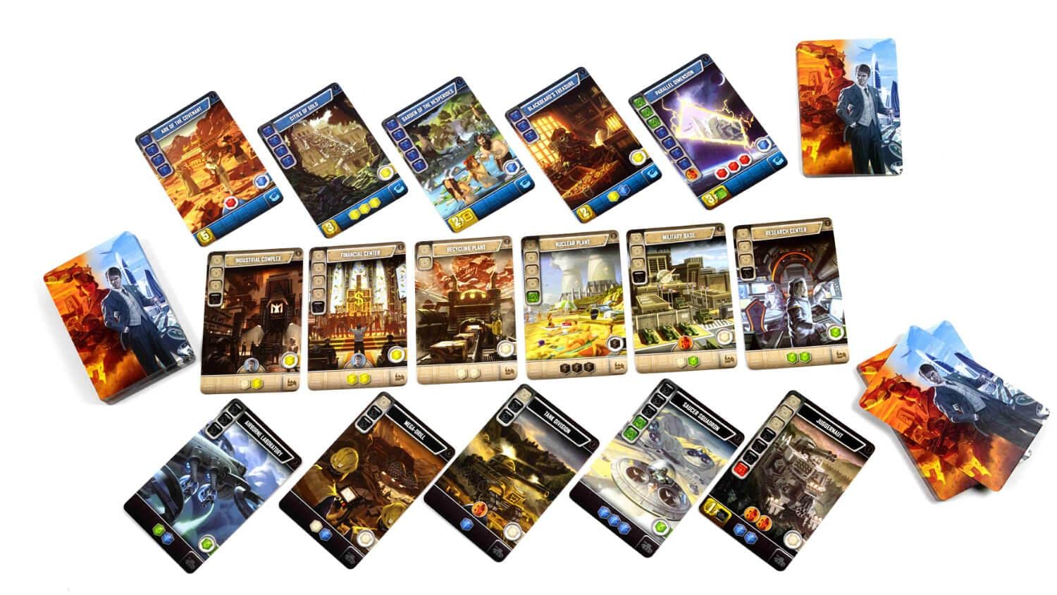 Lucky Duck Games It's A Wonderful World scalable setup for 1-5 players