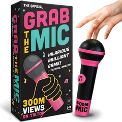 Lucky Egg Grab The Mic foam microphone ready for lively family karaoke moments
