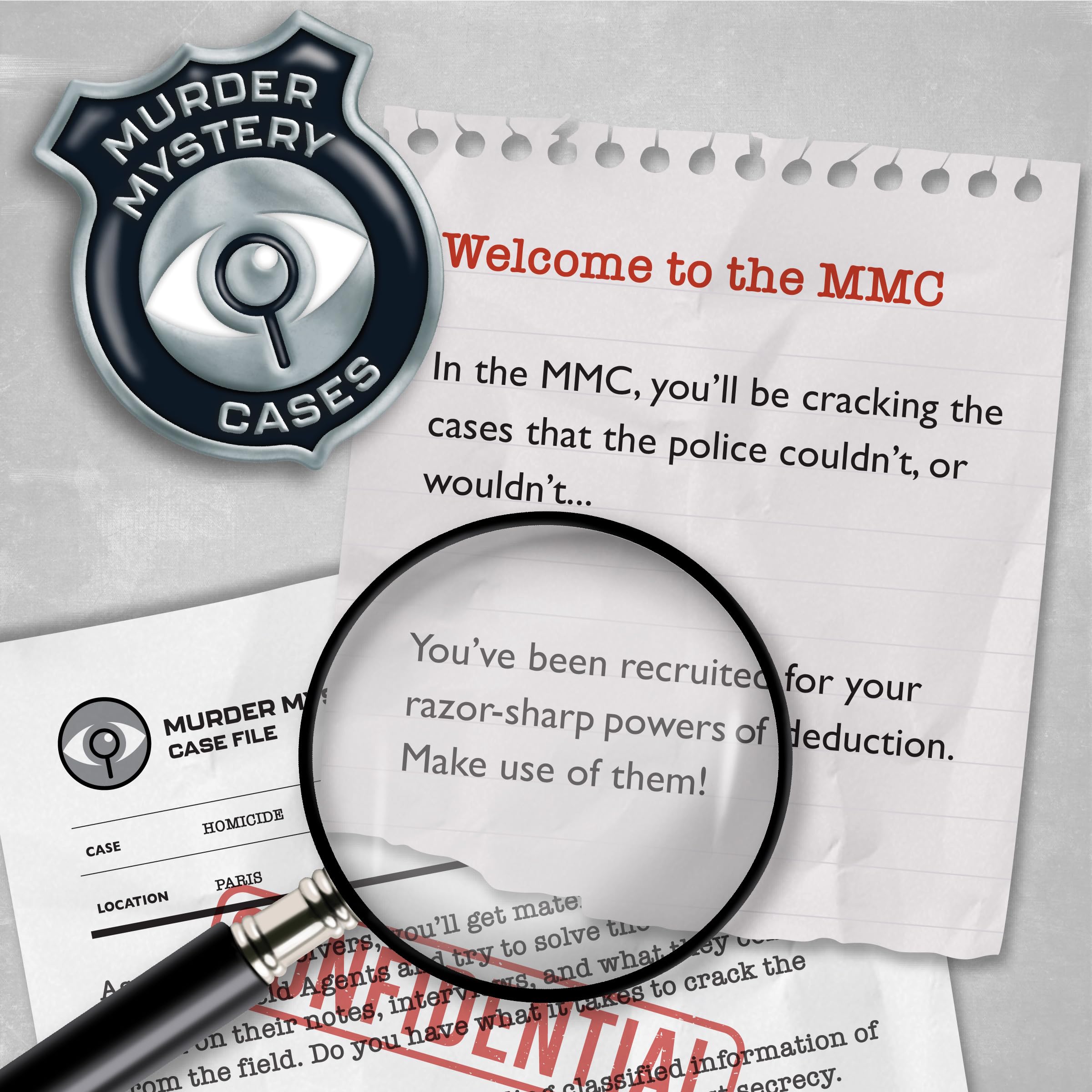 Lucky Egg MMC evidence pieces and reports support careful puzzle solving