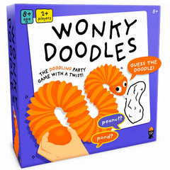 Lucky Egg Wonky Doodler pen wobble video for goofy doodles during family game night