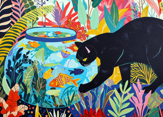 Lucky Puzzles Cat & Catch cover image with vibrant colors for immersive puzzling sessions.