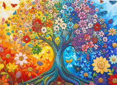 Lucky Puzzles Luminous Tree of Life puzzle box ready for unboxing and mindful solving
