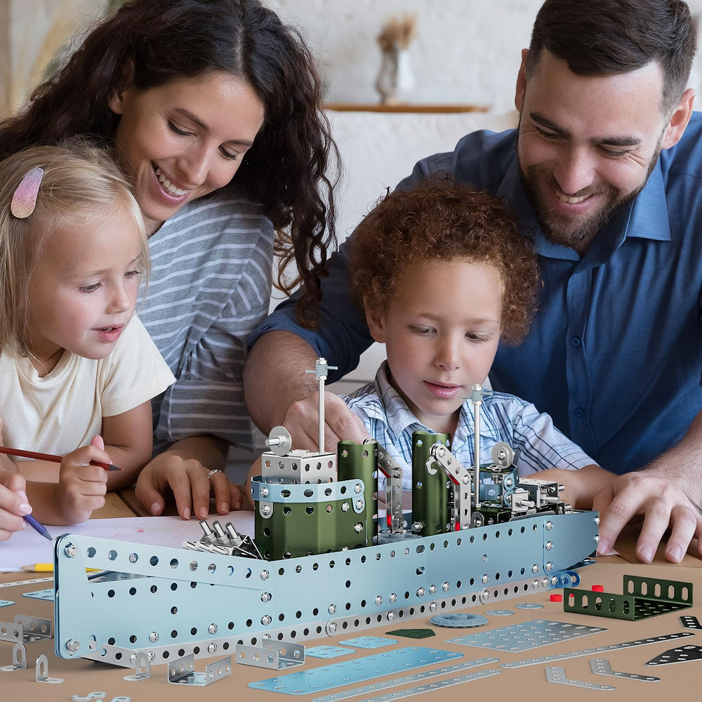 Lucky Doug model ship on a desk for a display-worthy finish