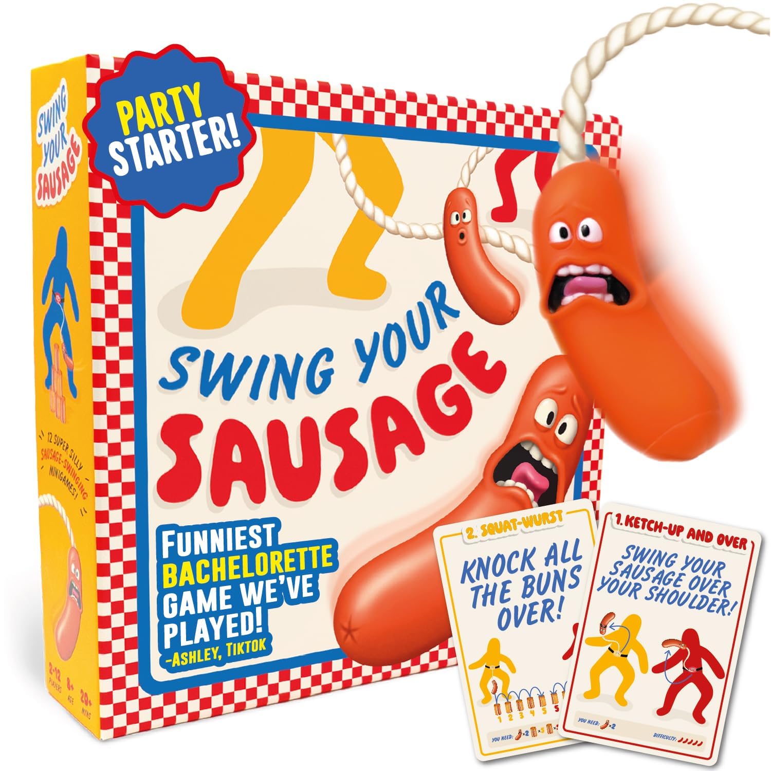 Lucky Egg Swing Your Sausage at a family gathering brings laughter and connection